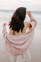 Load image into Gallery viewer, Sweet in Pink Sweater Cardigan