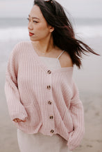 Load image into Gallery viewer, Sweet in Pink Sweater Cardigan