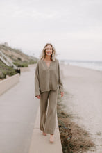 Load image into Gallery viewer, Waffle Knit Lounge Top