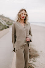 Load image into Gallery viewer, Waffle Knit Lounge Bottoms