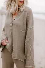 Load image into Gallery viewer, Waffle Knit Lounge Top