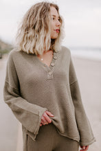 Load image into Gallery viewer, Waffle Knit Lounge Top