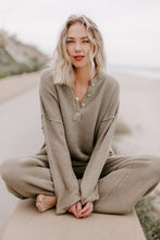 Load image into Gallery viewer, Waffle Knit Lounge Bottoms