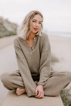 Load image into Gallery viewer, Waffle Knit Lounge Top