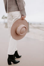 Load image into Gallery viewer, Top It Off Wide Brim Hat