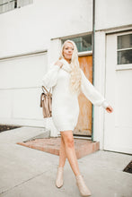 Load image into Gallery viewer, Dream On Turtle Neck Sweater Dress