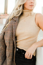Load image into Gallery viewer, Sleeveless Turtleneck Top