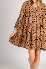 Load image into Gallery viewer, Lindsey Dress in Leopard Print