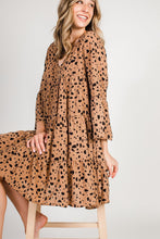 Load image into Gallery viewer, Lindsey Dress in Leopard Print