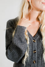 Load image into Gallery viewer, Henley Sweater Dress