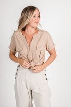 Load image into Gallery viewer, Gracie Rib Knit Kimono Tee