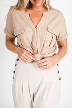 Load image into Gallery viewer, Gracie Rib Knit Kimono Tee