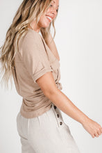 Load image into Gallery viewer, Gracie Rib Knit Kimono Tee