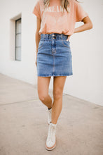 Load image into Gallery viewer, Denim Mom Skirt