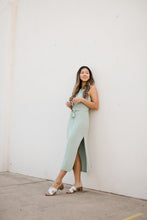 Load image into Gallery viewer, Sage Rib Knit Dress