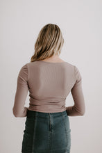 Load image into Gallery viewer, Asymmetrical Long Sleeve Top