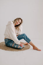 Load image into Gallery viewer, Made With Love Distressed Mom Jeans