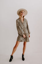 Load image into Gallery viewer, Leopard Print Smock Dress