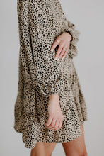 Load image into Gallery viewer, Leopard Print Smock Dress