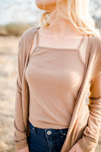 Load image into Gallery viewer, Duster Cardigan and Camisole