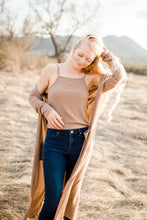Load image into Gallery viewer, Duster Cardigan and Camisole