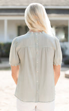 Load image into Gallery viewer, Lace Puff Sleeve Blouse