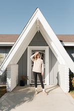 Load image into Gallery viewer, Heathered Half Zip Sweater