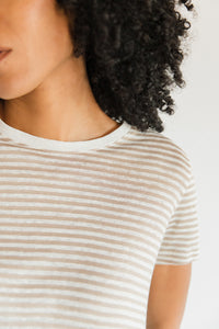 Striped Short Sleeved Tee