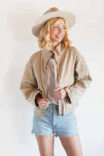 Load image into Gallery viewer, The Quincy Quilted Denim Jacket