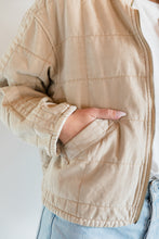 Load image into Gallery viewer, The Quincy Quilted Denim Jacket