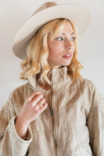 Load image into Gallery viewer, The Quincy Quilted Denim Jacket