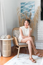 Load image into Gallery viewer, Summer Days Ivory Cropped Top