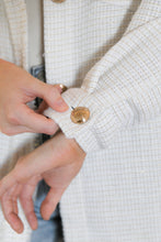 Load image into Gallery viewer, Lilian Ivory Shacket
