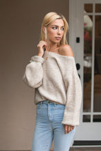 Load image into Gallery viewer, Lace Up Pullover Sweater
