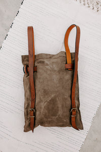 One For All Suede Backpack