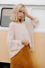 Load image into Gallery viewer, Crochet Pullover Knit Sweater
