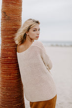 Load image into Gallery viewer, Crochet Pullover Knit Sweater

