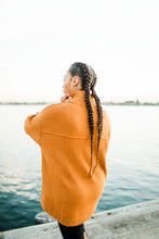 Load image into Gallery viewer, Mock Neck Oversized Sweater
