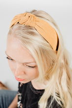Load image into Gallery viewer, Corduroy Top Knot Headband
