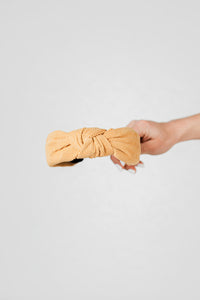 Corduroy Top Knot Headband