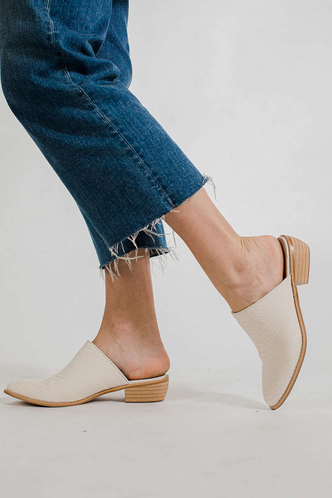 Going Somewhere Snakeprint Mule