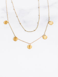 Going for Gold Layered Necklace