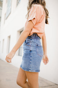 Denim Mom Skirt