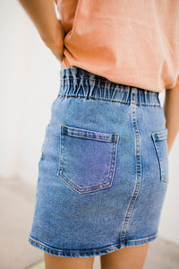 Denim Mom Skirt