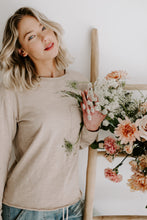 Load image into Gallery viewer, Taupe Long Sleeve Top
