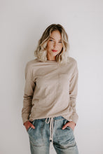 Load image into Gallery viewer, Taupe Long Sleeve Top
