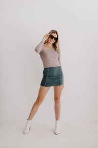 Asymmetrical Long Sleeve Top