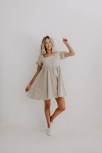 Load image into Gallery viewer, Gingham Print Mini Dress
