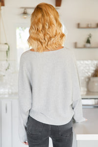 Rest Assured Ribbed Knit Sweater