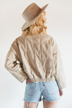 Load image into Gallery viewer, The Quincy Quilted Denim Jacket
